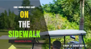 Can Golf Carts Legally Drive on Sidewalks? Rules and Safety Tips