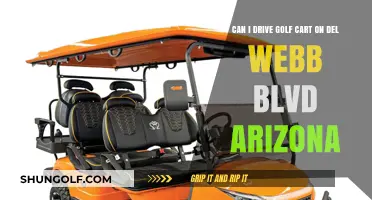Driving Golf Carts on Del Webb Blvd, Arizona: Rules and Regulations