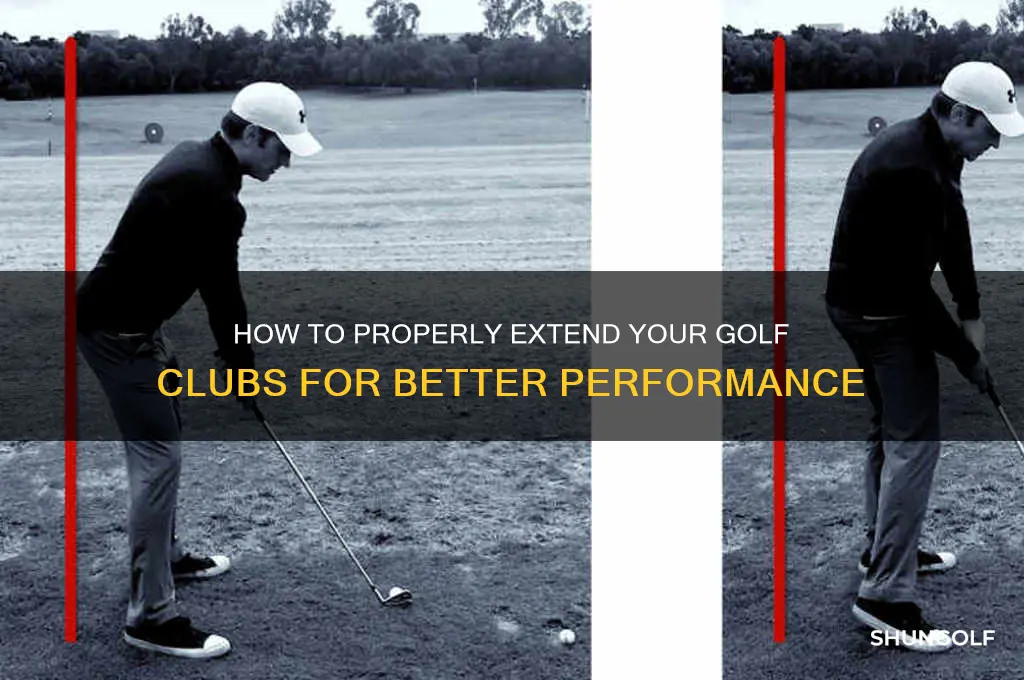 can i extend my golf clubs