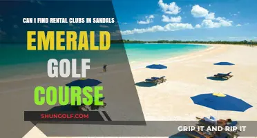 Rental Clubs at Sandals Emerald Golf Course: Availability and Options