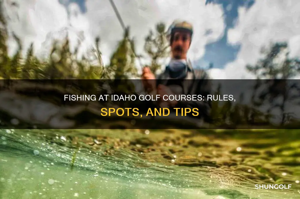 can i fish at a golf course in idaho