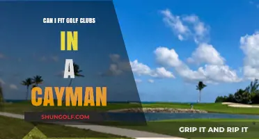 Fitting Golf Clubs in a Porsche Cayman: Tips and Tricks
