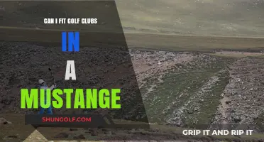 Fitting Golf Clubs in a Mustang: Tips and Tricks for Success