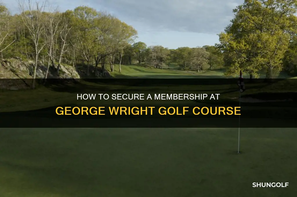 can i get a membership to george wright golf course