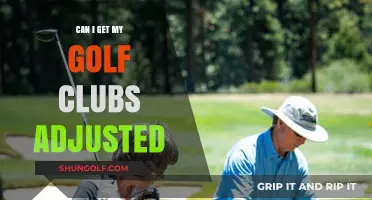 Can I Get My Golf Clubs Adjusted? A Guide to Custom Fitting