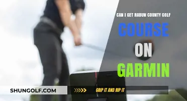 Rabun County Golf Course on Garmin: Availability and How to Access