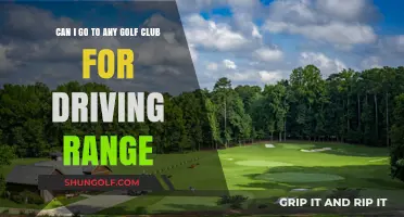 Can You Use Any Golf Club's Driving Range? Here's What to Know