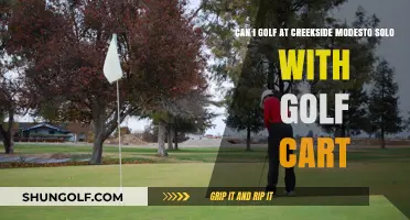 Solo Golfing at Creekside Modesto: Golf Cart Options Explained