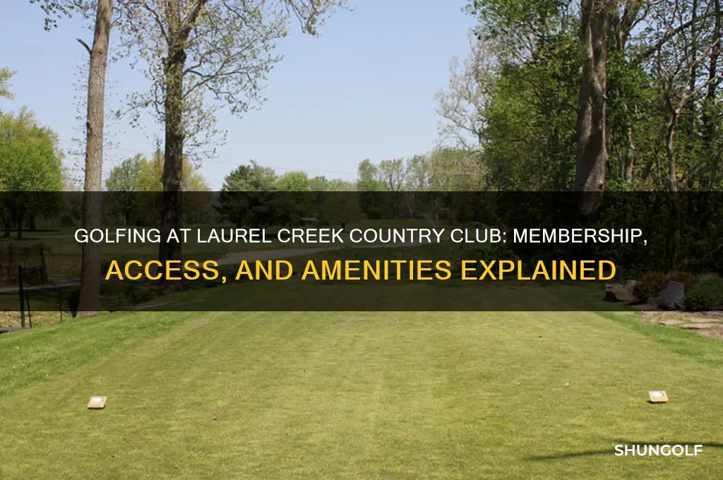 can i golf at laurel creek country club