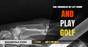 Playing Golf with an Immobilized Left Thumb: Tips and Strategies