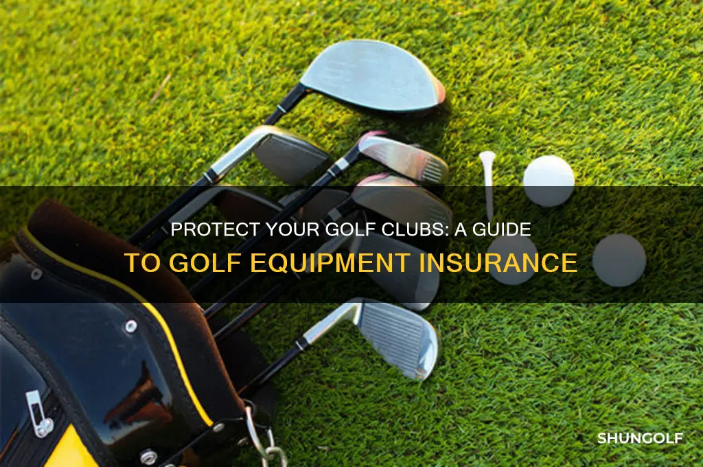 can i insure my golf clubs