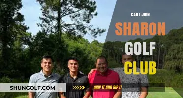 Joining Sharon Golf Club: Membership Benefits, Requirements, and Application Process