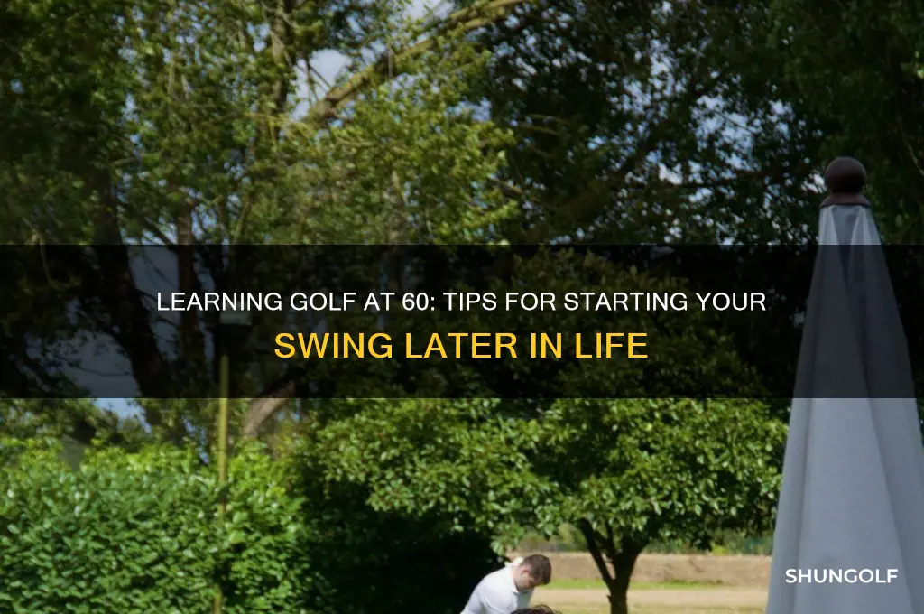 can i learn to play golf at 60