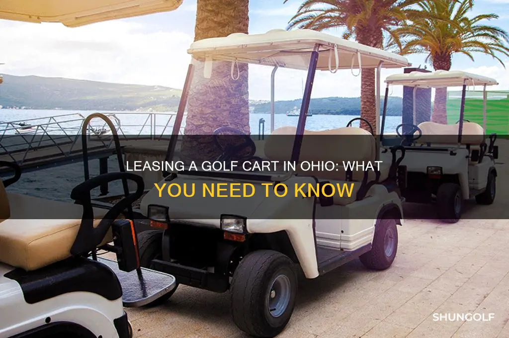 can i lease a golf cart in ohio