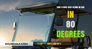 Is It Safe to Leave Golf Clubs in an 80-Degree Car?