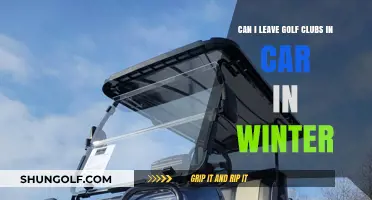 Winter Golf Club Storage: Safe to Leave in Your Car?
