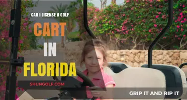 Licensing a Golf Cart in Florida: Legal Requirements and Process