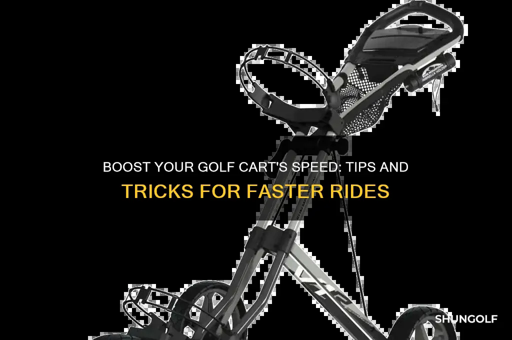 can i make my golf cart faster