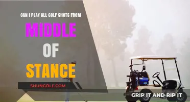 Mastering Golf Shots: Middle Stance Technique for Every Swing