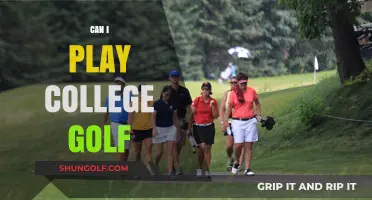 Can You Play College Golf? A Guide to Getting Recruited