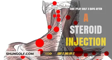 Golf After Steroid Injection: Safe to Play in 3 Days?