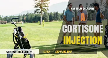 Golf After Cortisone Injection: Timing, Safety, and Recovery Tips