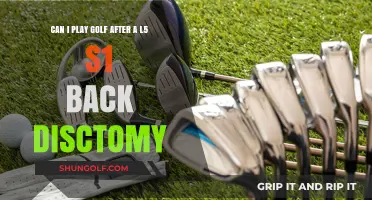 Golf After L5-S1 Back Discectomy: Recovery and Return to Play