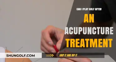 Golf After Acupuncture: Safe to Swing or Wait? Expert Advice