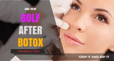 Golf After Botox: What You Need to Know Before Teeing Off