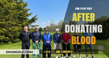 Golf After Blood Donation: Safety Tips and Recovery Guidelines