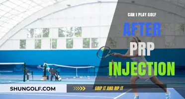 Golf After PRP Injection: Recovery Timeline and Safe Return to Play