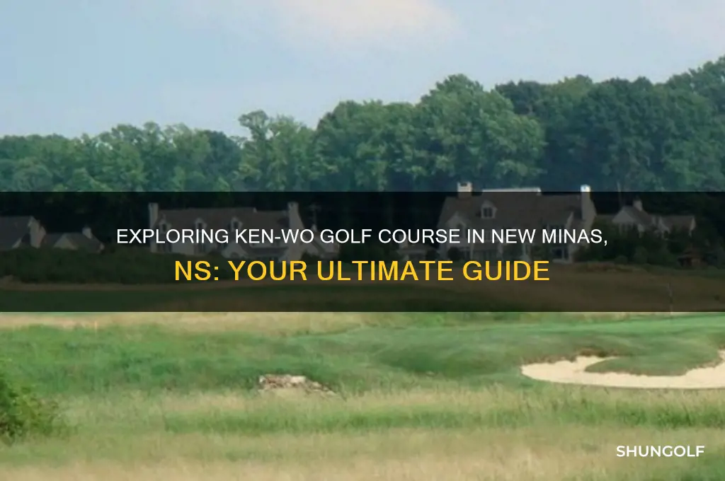 can i play golf at ken-wo in new minas ns