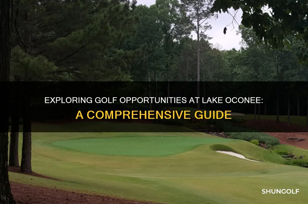 can i play golf at lake oconee