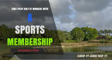 Can Sports Members Play Golf at Mirasol? Membership Benefits Explained
