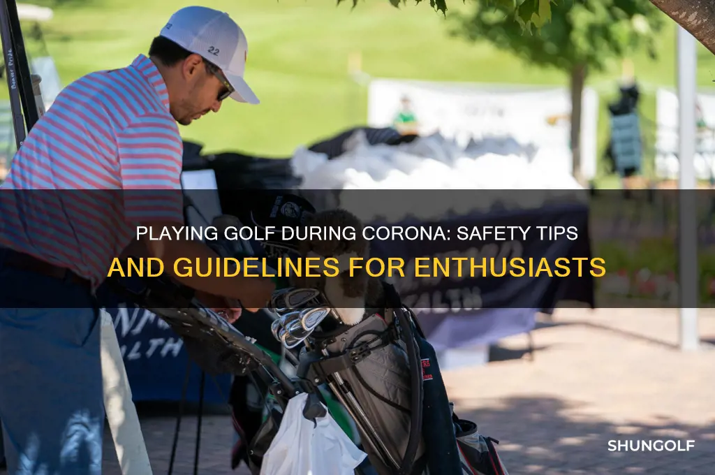 can i play golf corona