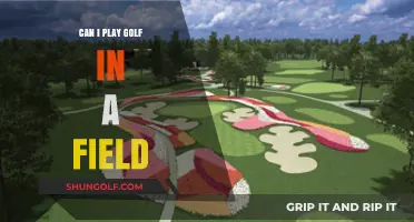 Playing Golf in a Field: Feasibility, Tips, and Alternatives Explored