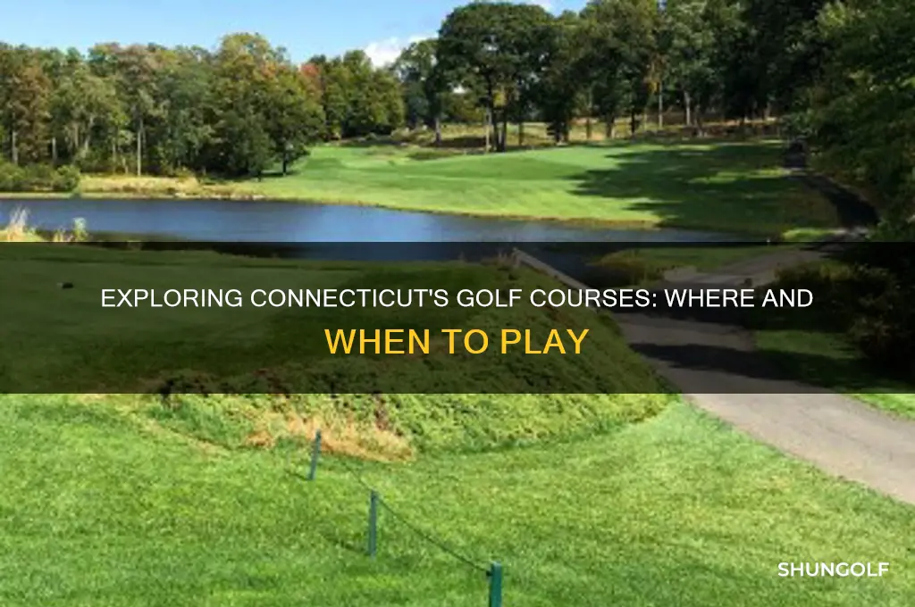 can i play golf in connecticut