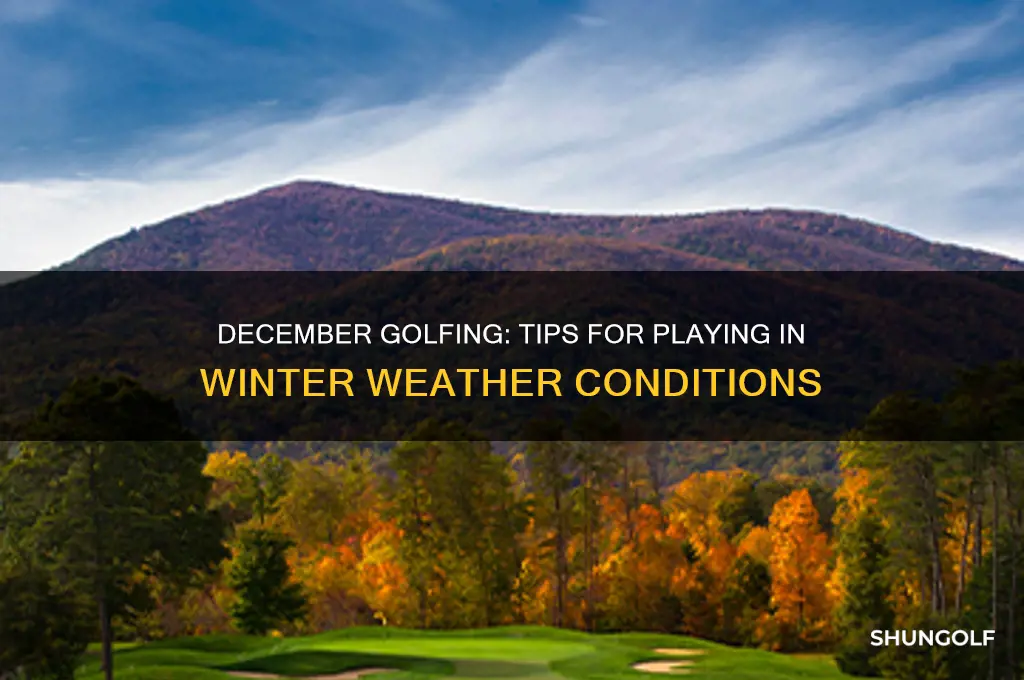can i play golf in december