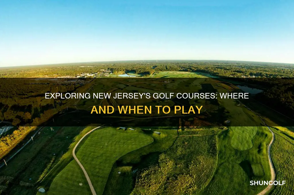 can i play golf in nj