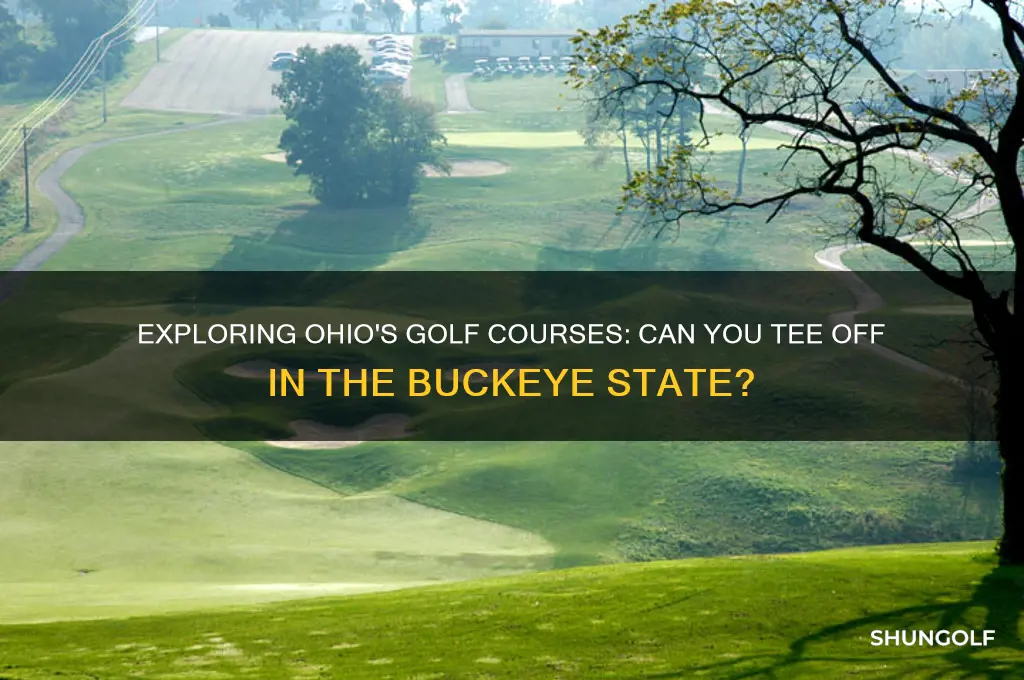 can i play golf in ohio