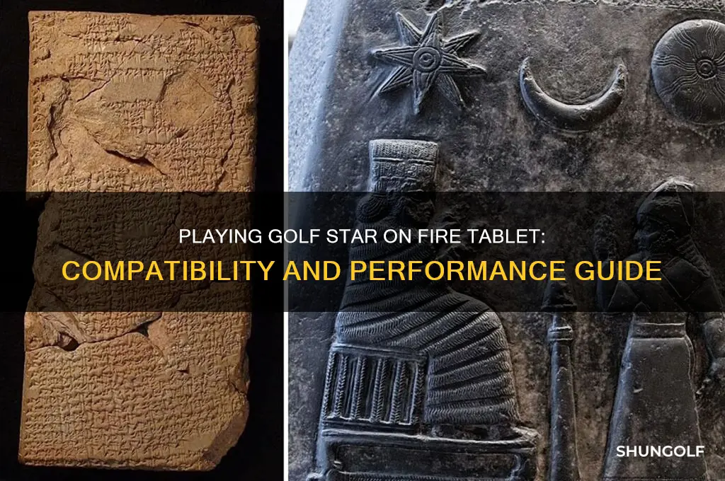can i play golf star on a fire tablet