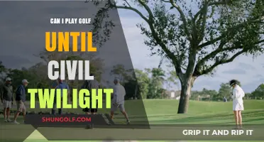 Golfing Until Civil Twilight: Rules, Safety, and Enjoyment Tips