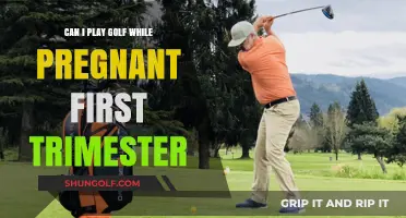 Golf and Pregnancy: Safe to Swing in the First Trimester?