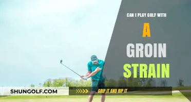 Golfing with a Groin Strain: Safe Tips and Recovery Advice