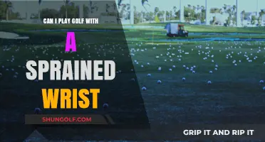 Golfing with a Sprained Wrist: Tips, Risks, and Recovery Advice