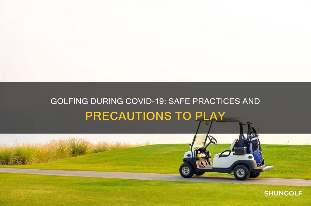 can i play golf with coronavirus