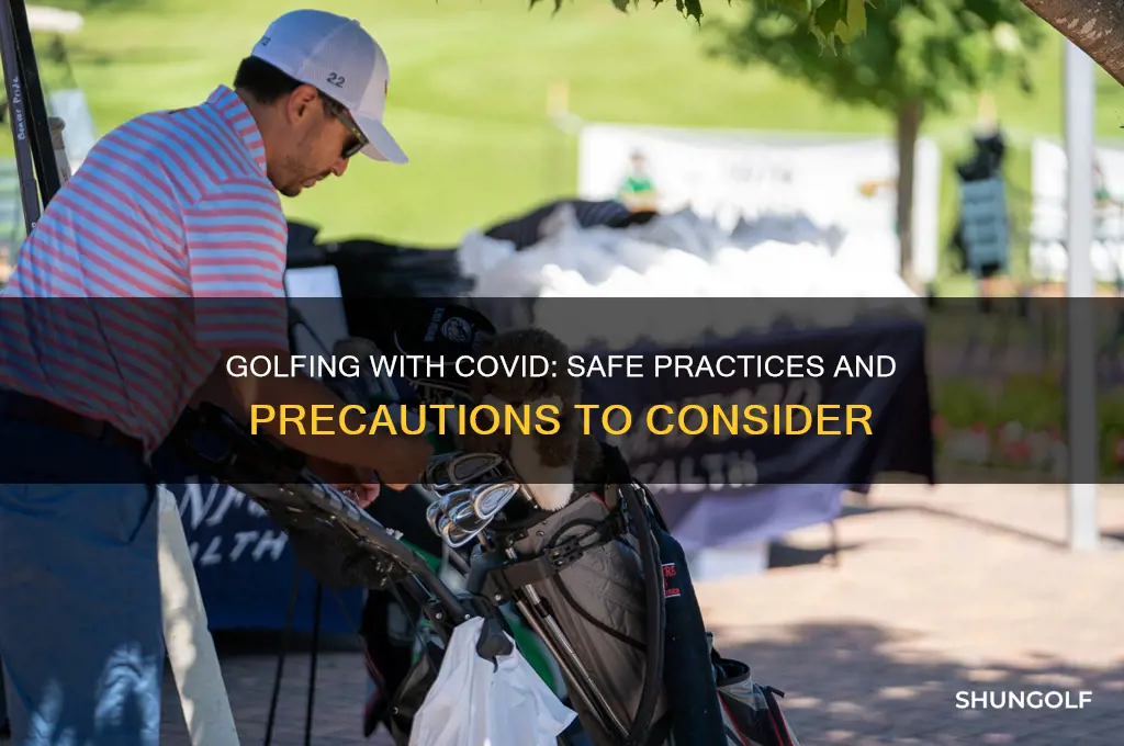 can i play golf with covid
