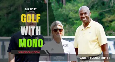 Playing Golf with Mono: Risks, Recovery, and Safe Practices