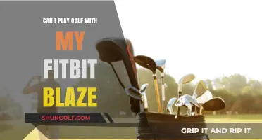 Golfing with Fitbit Blaze: Tracking Your Game and Fitness