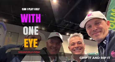 Playing Golf with One Eye: Challenges, Adaptations, and Success Strategies